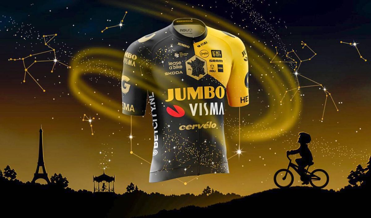 Jumbo-Visma presenteert nieuw Tour de France-shirt met uniek verhaal in de Efteling