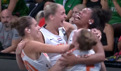 🏆🏀 | Historie! Nederlandse 3x3-basketbalvrouwen zijn Europees kampioen