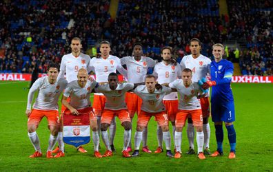 Deze oude strijders waren er namens Oranje bij tegen Wales in november 2015