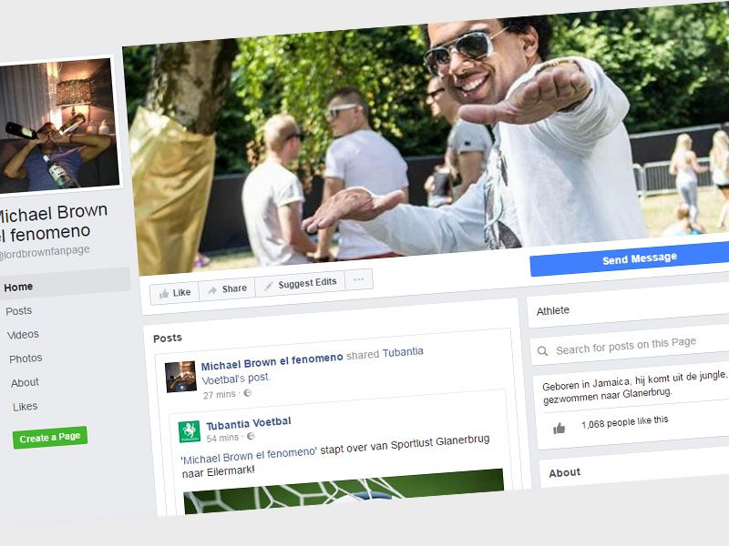 Populaire voetballer met eigen Facebook-fanpagina vertrekt naar de rivaal