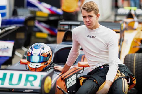 F2-coureur Richard Verschoor beunt van P14 naar P4 in Zandvoort