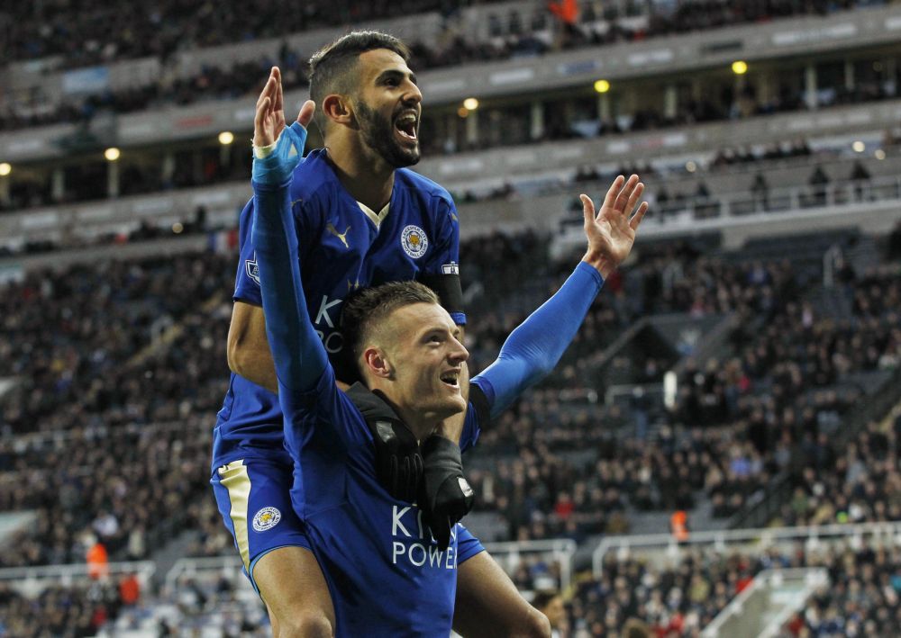 Vardy en Mahrez scoren meer dan 15 Premier League-clubs