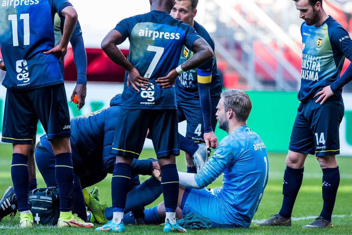 Cambuur tegen Ajax én weken daarna zonder geblesseerde keeper Sonny Stevens