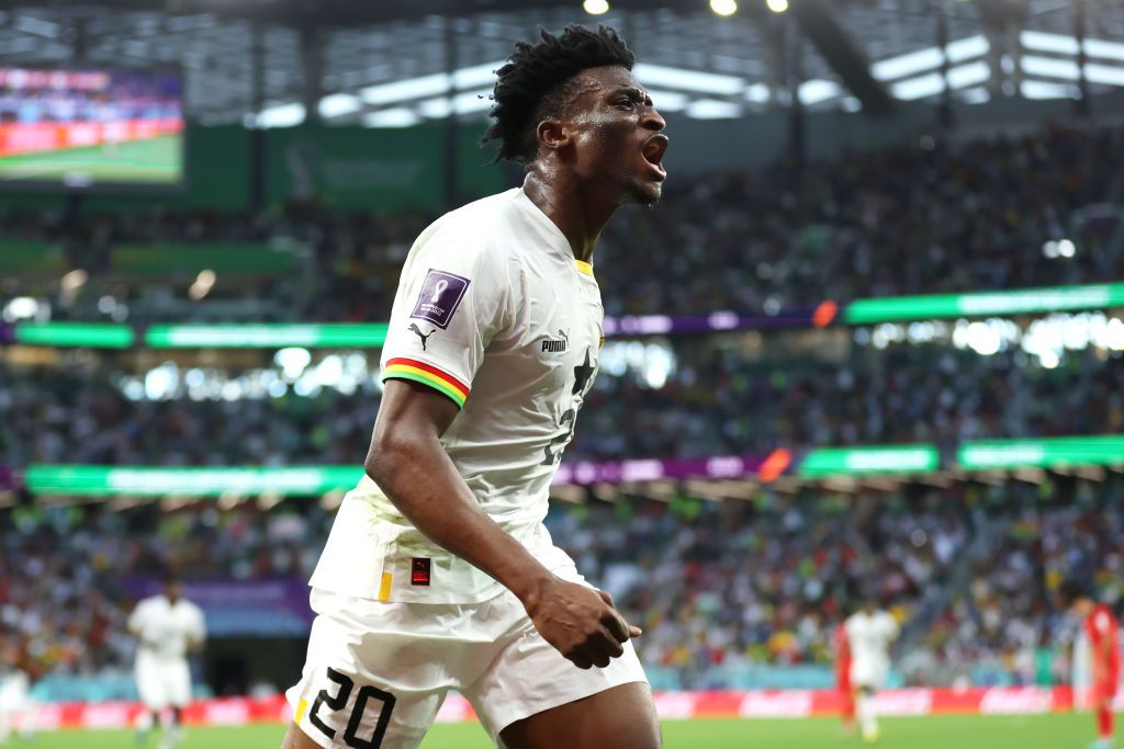 Mohammed Kudus weet zeker dat heel Ghana trots is op WK-prestatie: 'Iedereen speelde op toppen van zijn kunnen'