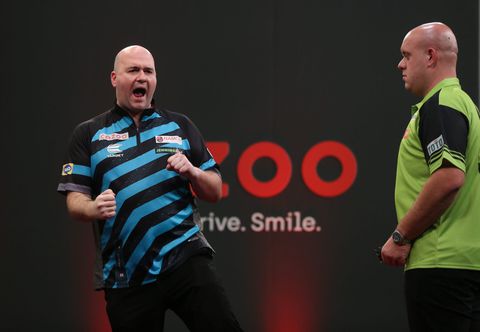 Michael van Gerwen heeft geen goed woord over voor Rob Cross: 'Ik vind het een engnek'