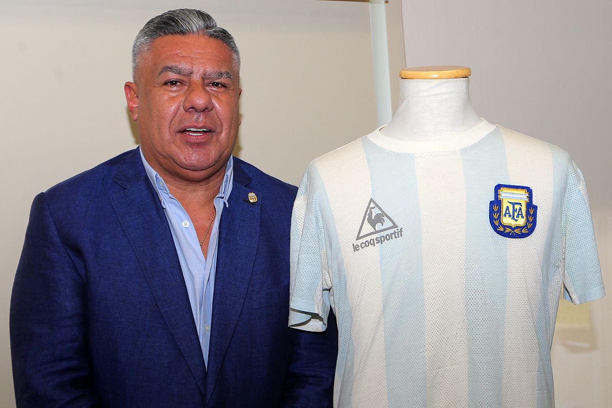 WK-shirt uit 1986 van Diego Maradona is weer 'thuis' in Argentinië