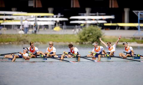 Opnieuw zilver! Nederlandse Mannen 8 grijpen net naast goud op WK in Tsjechië