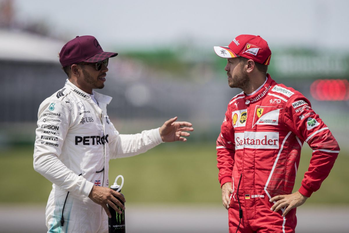 Hamilton: 'Vettel kan niet met de druk omgaan'