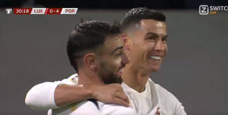 🎥 | Nog eentje: Ronaldo maakt er voor rust al 4-0 van tegen Luxemburg