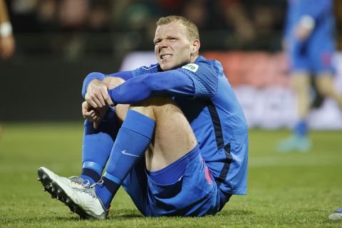 FC Utrecht moet geblesseerde Henk Veerman enkele maanden missen