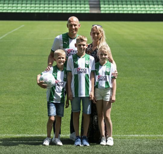 Kai (10) en Luka (14) Robben gaan vader achterna: stromen in bij FC Groningen