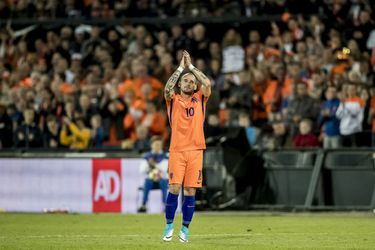 Wesley Sneijder stopt als international van Oranje