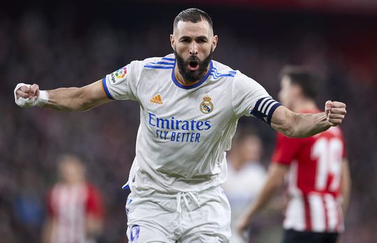 Karim Benzema brult als een beer en gaat lekker kerst vieren na weer een zege met Real Madrid