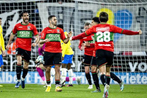 NEC verslaat RKC in Waalwijk na uiterst vermakelijk voetbalgevecht