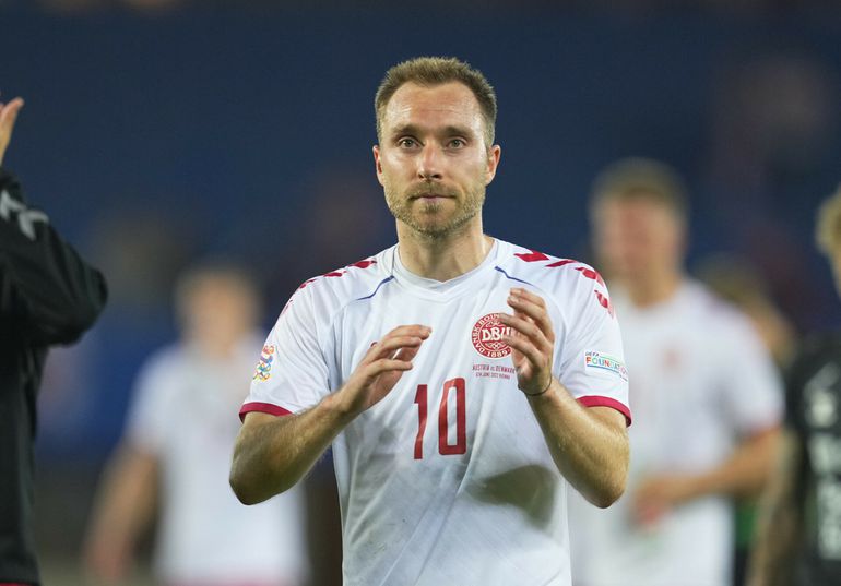 Christian Eriksen koos voor United vanwege Erik ten Hag: 'Met hem praten is geweldig'