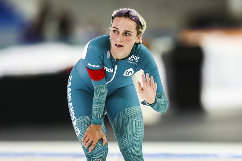 Irene Schouten heerst ook op 5 kilometer bij wereldbekerkwalificatie in Thialf