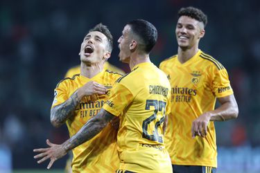 Benfica wint met 1-6 bij Maccabi en wordt groepswinnaar dankzij totaal aantal uitgoals