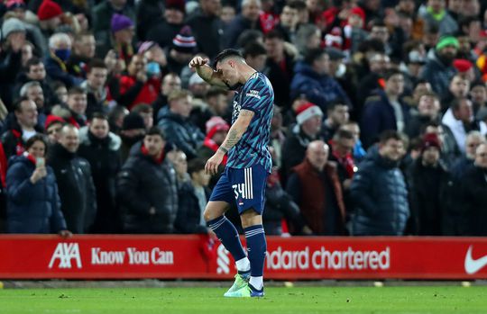 📸 | Statistiek van de dag! 'In 5 jaar bij Arsenal heeft Xhaka 19 verontschuldigingen gepost op Insta'