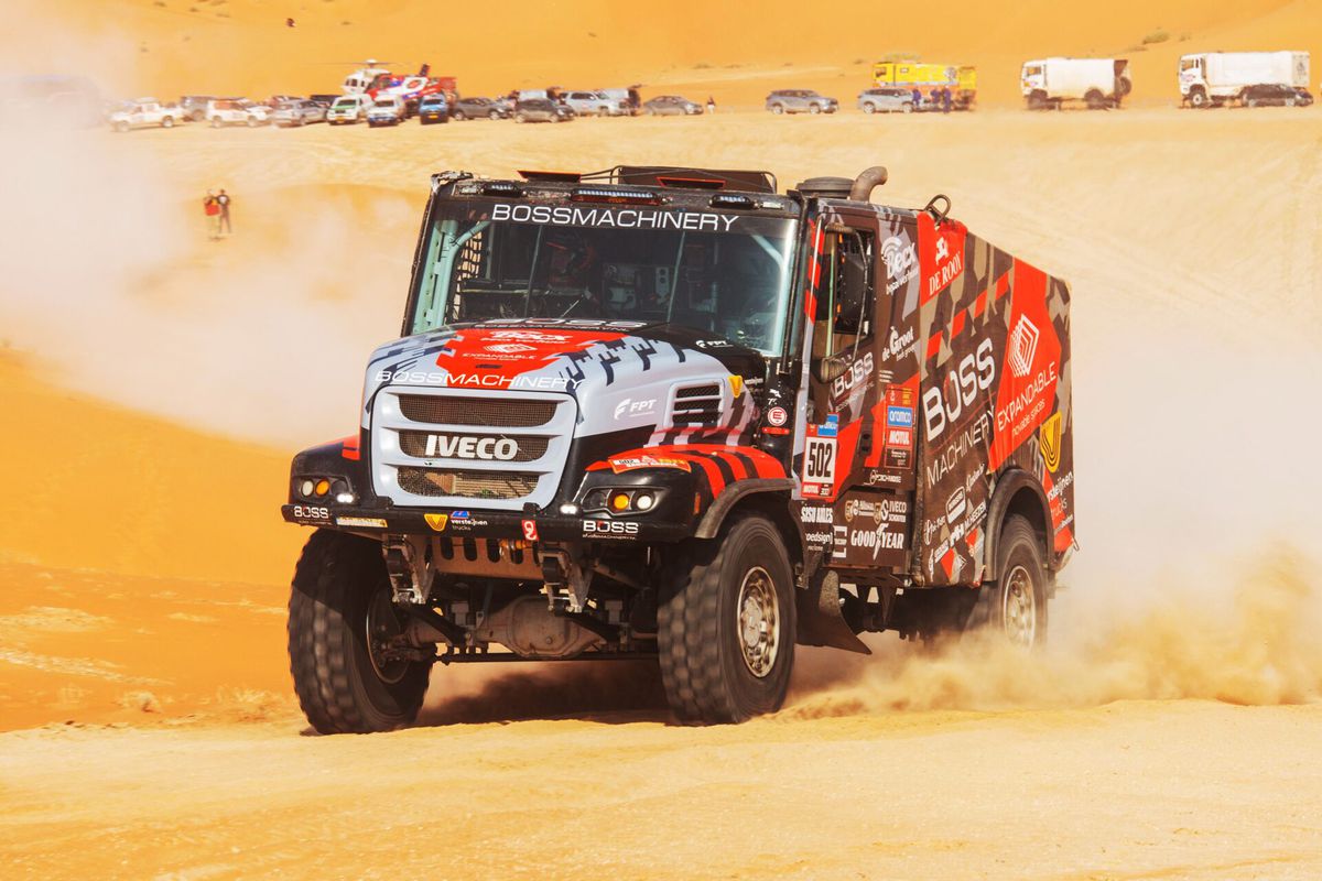 Janus van Kasteren zet grote stap richting eindzege Dakar Rally