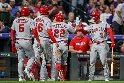 Los Angeles Angels verplettert Colorado Rockies: 25-1