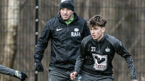 Damian van der Vaart valt op bij de KNVB, op trainingskamp met Futures onder 17