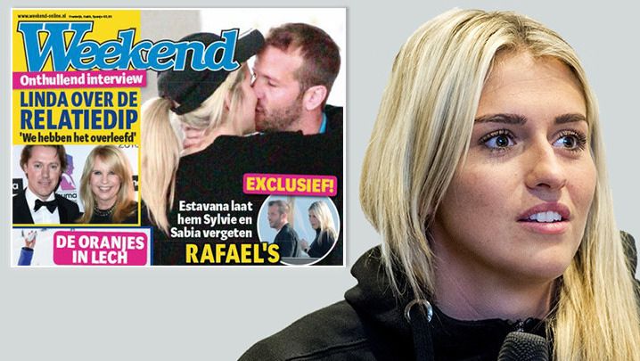 Estavana Polman en Rafael van der Vaart betrapt (foto)