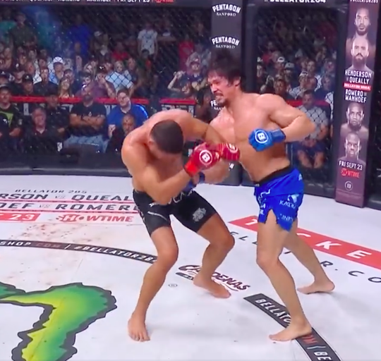 🎥 | Bellator-baas Yamauchi houdt handen laag en wint partij na perfecte uppercut