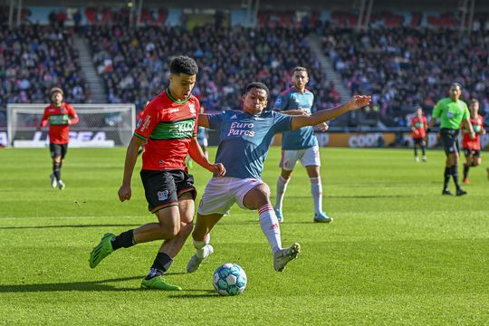 Feyenoord vergeet NEC te nekken: Nijmegenaren spelen voor 6e keer op rij gelijk