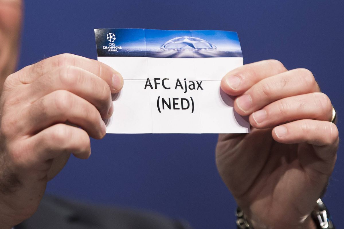 Als Ajax de Champions League bereikt, dan komt het in pot 2 bij de loting