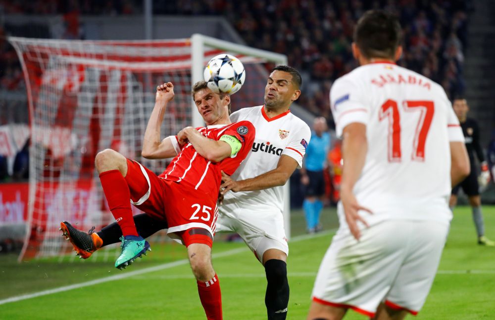 Bayern naar de laatste 4 na saai gelijkspel tegen Sevilla