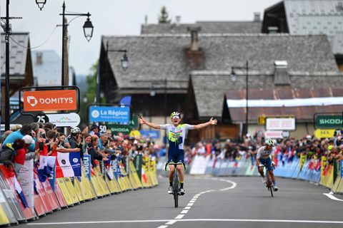 Jonas Vingegaard behoudt leiderstrui van Dauphiné maar ziet Georg Zimmermann 6e etappe winnen