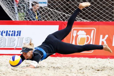 Beachvolleybalduo Flier/Van Iersel uitgeschakeld in Den Haag