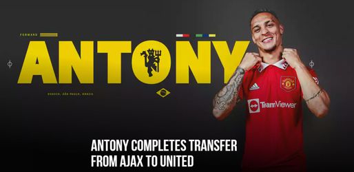 Manchester United presenteert Antony: check hier de beelden van de Braziliaan in United-shirt