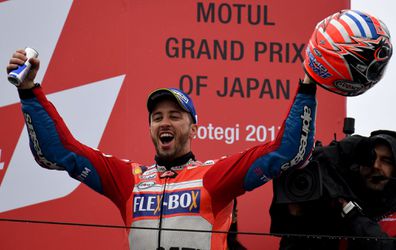 Dovizioso wint in Japan en maakt WK bloedstollend spannend