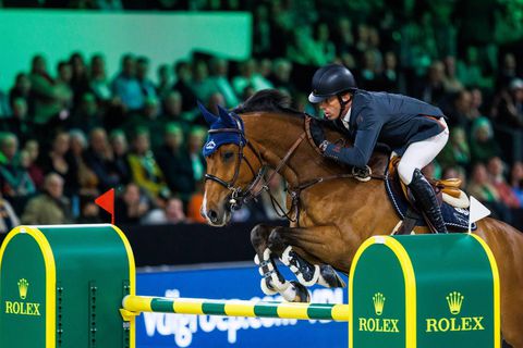 Zilver voor Nederlandse springruiters in landenwedstrijd op WK