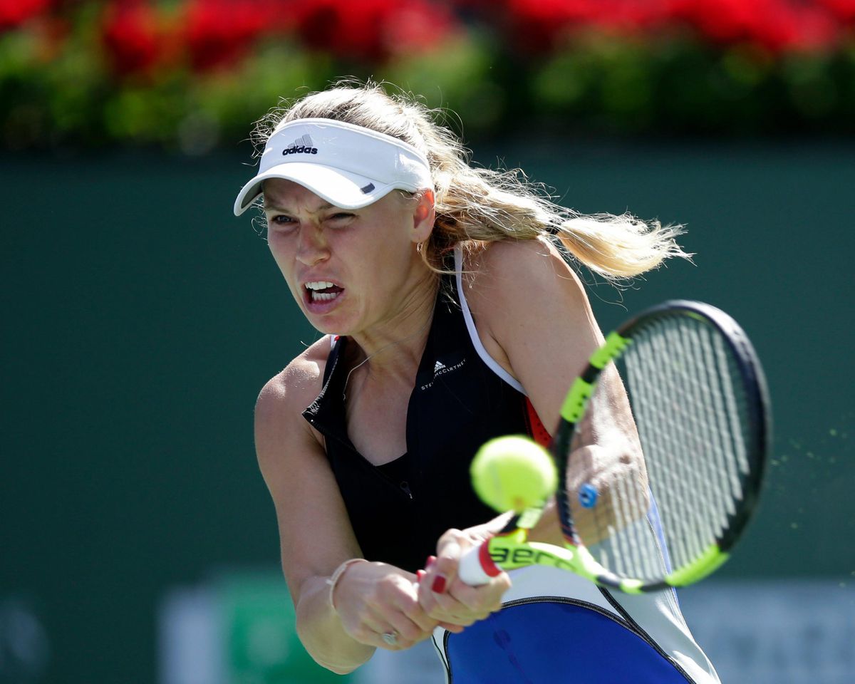 Wozniacki slaat zich naar laatste 16 bij WTA-toernooi in Indian Wells