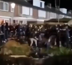 🎥 | Oudhollands vermaak: Volendam- en Emmen-fans vechten en gooien elkaar in sloot