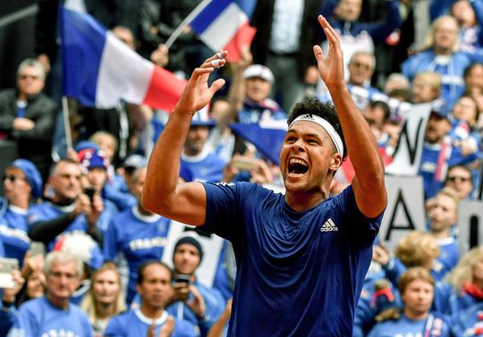 Frankrijk naar finale Davis Cup door sterke Tsonga