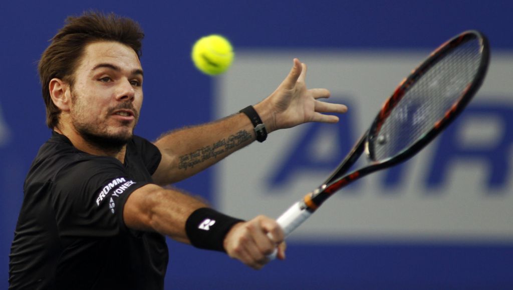 Wawrinka plaatst zich weer voor finale Chennai