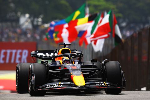 VT1: Pérez, Leclerc en Verstappen binnen 8 duizendsten in aanloop naar kwalificatie in Brazilië