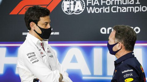 'Toto Wolff ging bij meeting in Canada compleet door het lint na discussie met Christian Horner'