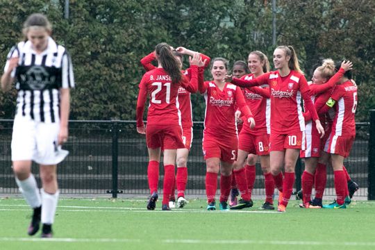 Uitslagen vrouwenvoetbal: Achilles stunt bíjna tegen FC Twente (video's)