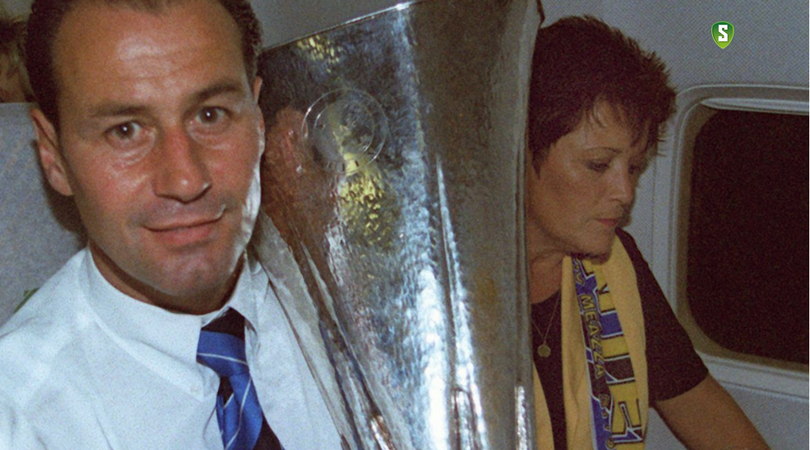 Dit deed Huub Stevens direct nadat hij de UEFA Cup won