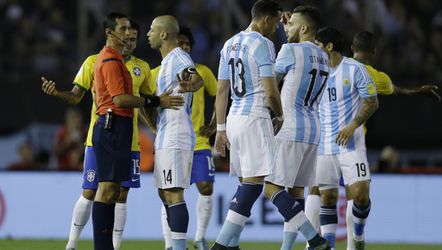 Argentinië en Brazilië spelen gelijk