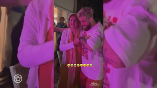 🎥 | Jake Paul leert Jutta's oma nieuwe dansmoves tijdens familiebarbecue