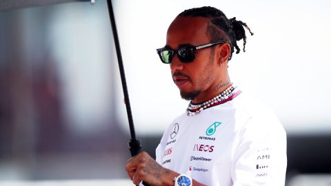 Dit is de startopstelling voor de GP van Hongarije