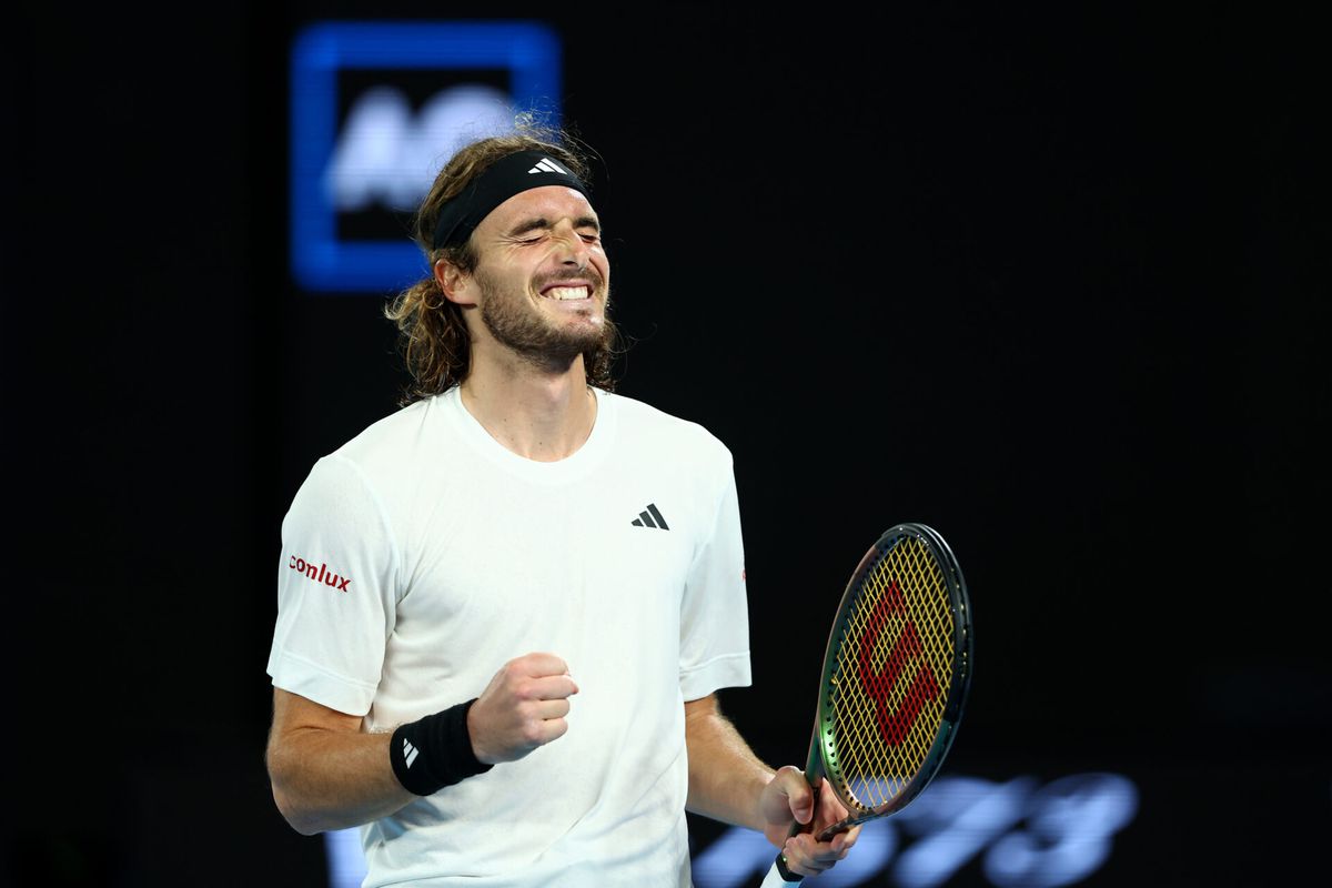 Stefanos Tsitsipas bevestigt abonnement op halve finales Australian Open