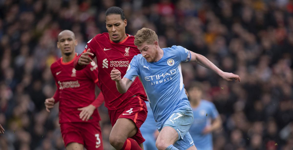 De Bruyne niet boos op Van Dijk om tackle: 'Onze kinderen spelen zelfs samen'