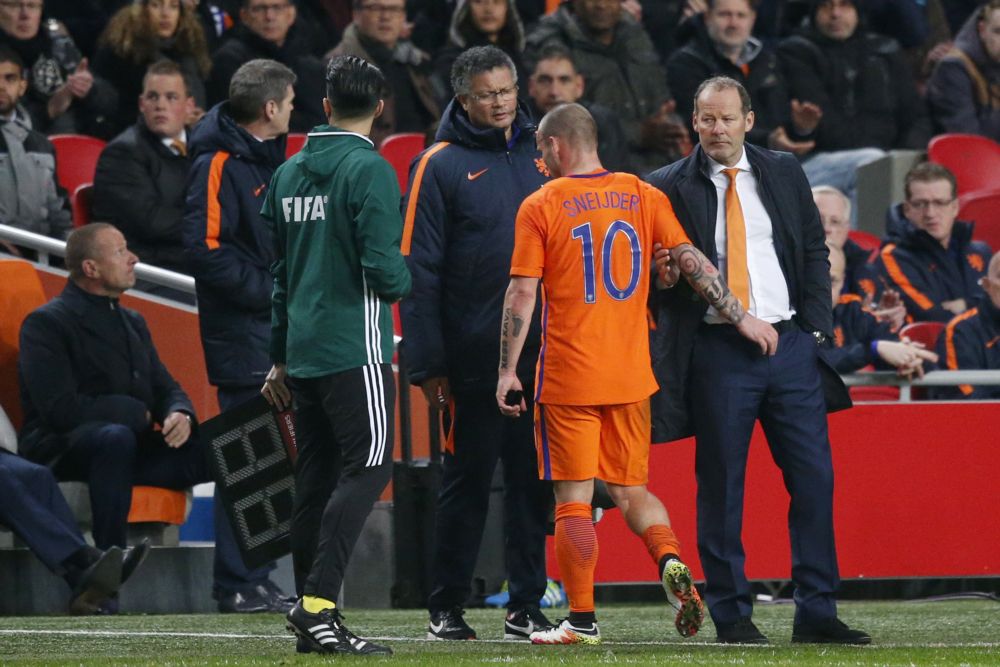 Wesley Sneijder mist wedstrijd tegen Engeland op Wembley