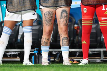 Argentijnse voetbalster met Ronaldo-tattoo overladen met kritiek: 'Stop alsjeblieft!'